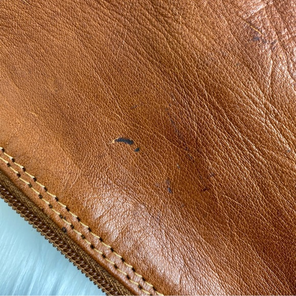 Handmade Moroccan Genuine Organic Leather Rolltop Backpack - Picture 4 of 9